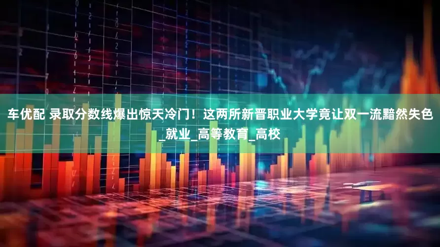 车优配 录取分数线爆出惊天冷门！这两所新晋职业大学竟让双一流黯然失色_就业_高等教育_高校